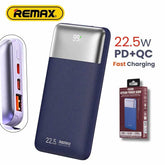 REMAX Kiyuan Series 20W+22.5W PD+QC Fast Charging Power Bank 10000mAh RPP-5 Dark Blue